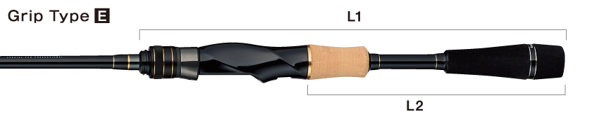 Spinning Rod TAILWALK FULLRANGE S64L+ - 8lb - Lure max 1/4oz