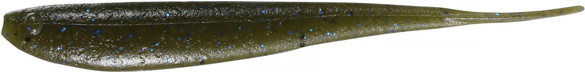F005 Green Pumpkin/Blue Flake